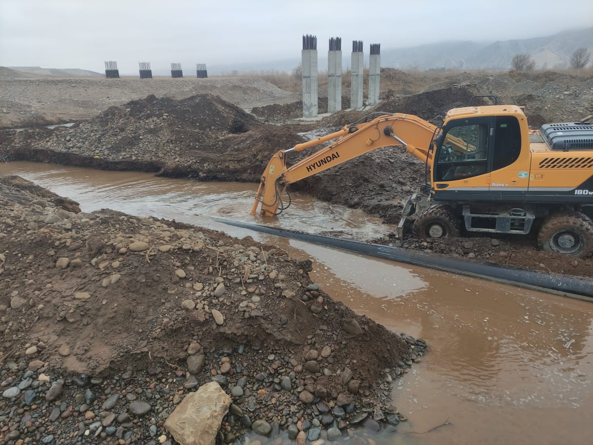 Boruların Marşrut Boyunca Yerləşdirilməsi